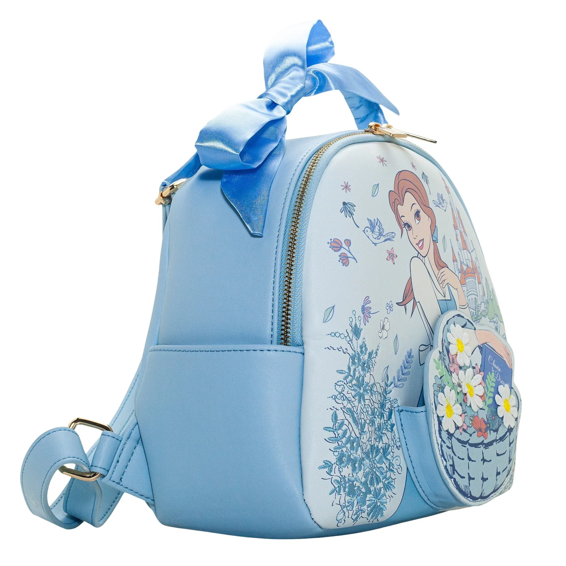 Zelda Mini Backpack Daniele deals Nicole white/gold/baby blue