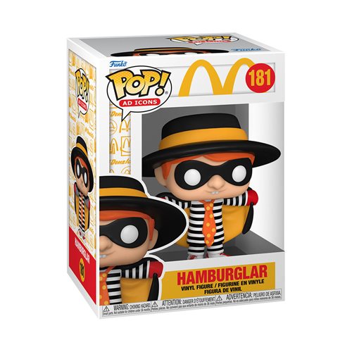 Funko Pop! Ad Icons: McDonalds Hamburglar #181