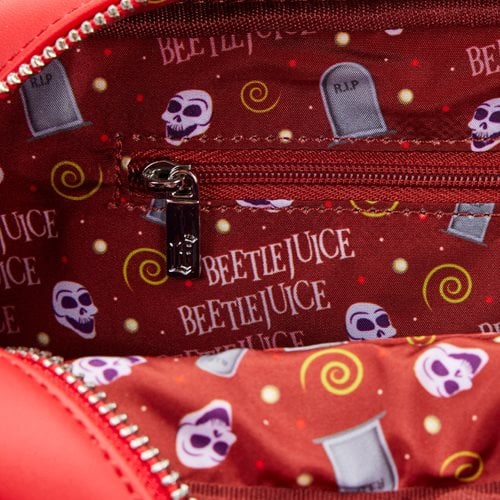 Beetlejuice Graveyard Sign Glow-in-the-Dark Crossbody Purse