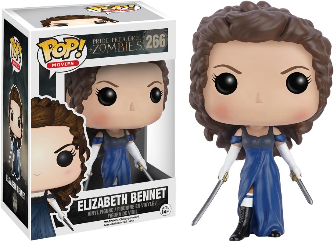 Funko Pop! Movies Pride & Prejudice Zombies Elizabeth Bennet #266