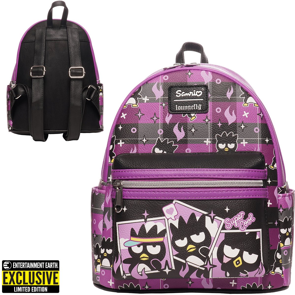 Badtz-Maru Purple Mini-Backpack