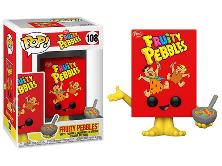 Funko Pop! Foodies: Fruity Pebbles Cereal Box #108