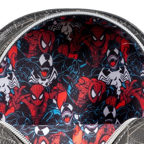 Spider-Man vs. Venom Glow-in-the-Dark Crossbody Purse EE Exclusive