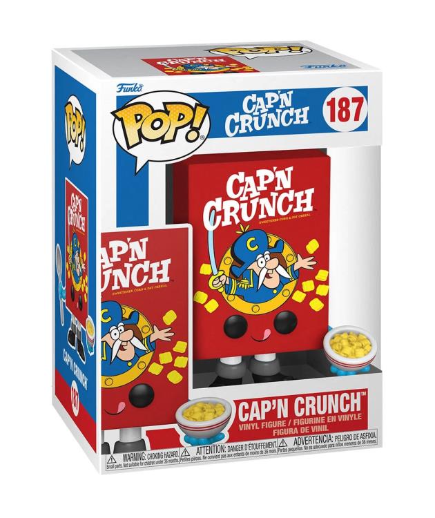 Funko Pop! Foodies: Quaker - CapN Crunch Cereal Box #187