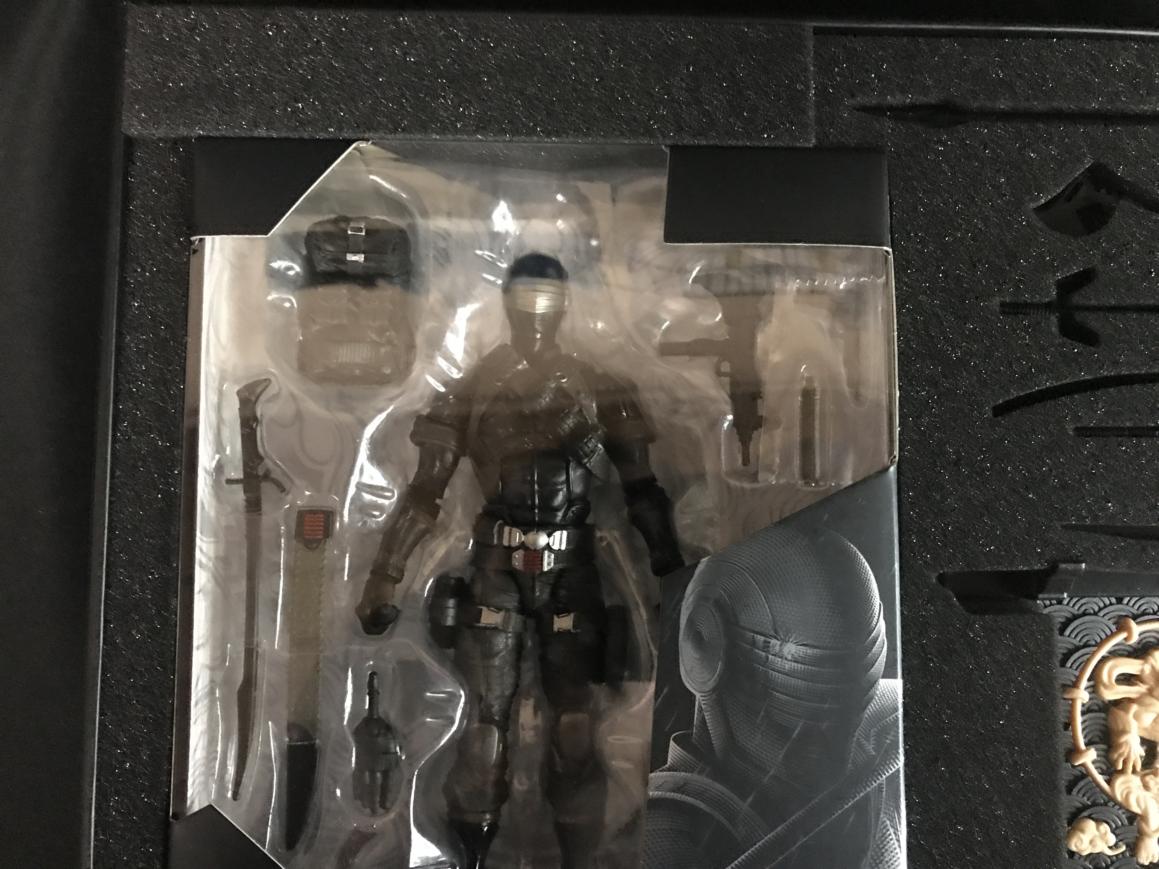 Hasbro Pulse G.I. Joe Classified Series Snake Eyes Deluxe 6 inch Figure