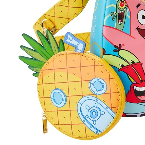 SpongeBob SquarePants Group Shot Crossbody Purse