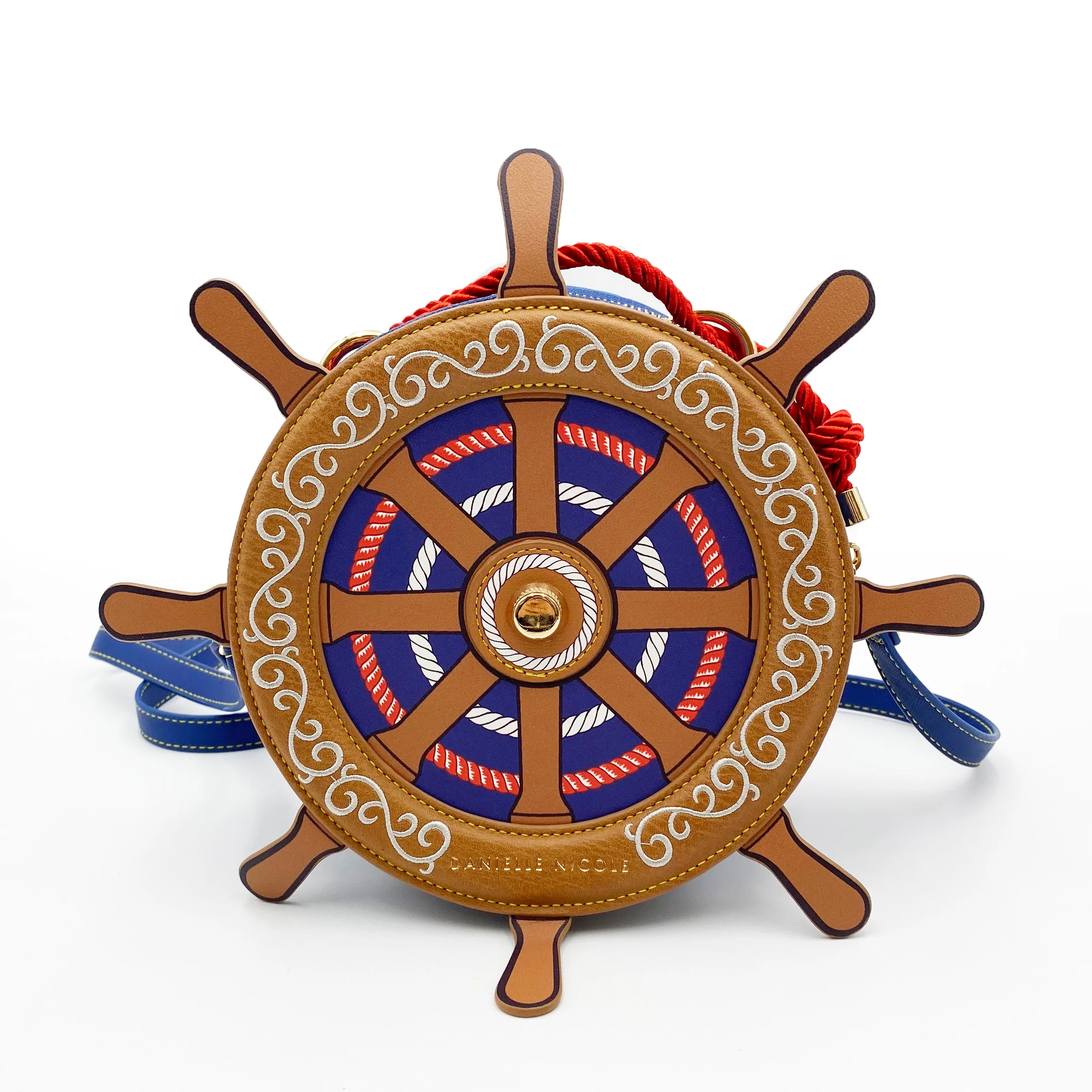 The Little Mermaid Ariel & Eric Ship Wheel Crossbody