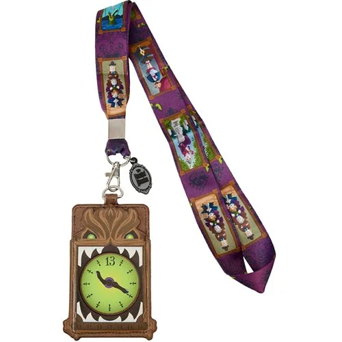 Disney Haunted Mansion Clock Lanyard