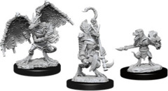 Dungeons & Dragons Nolzur`s Marvelous Unpainted Miniatures: W12 Kobold Inventor, Dragonshield & Sorcerer