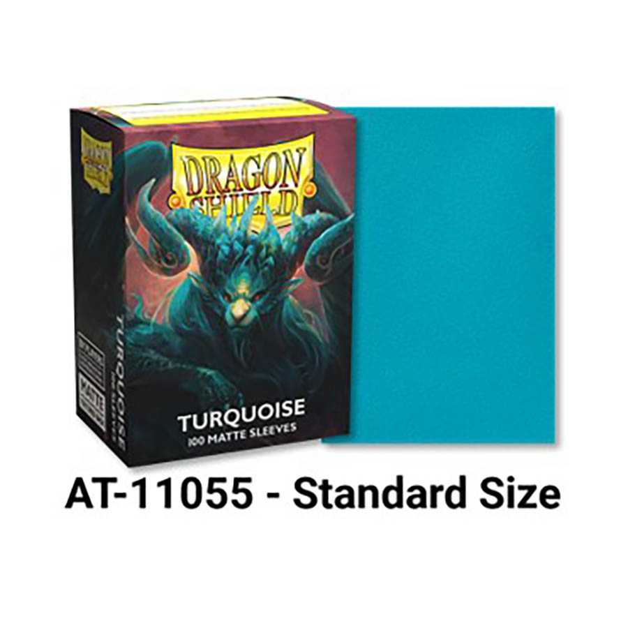 Dragon Shield: Matte Sleeves- Players Choice Turquoise