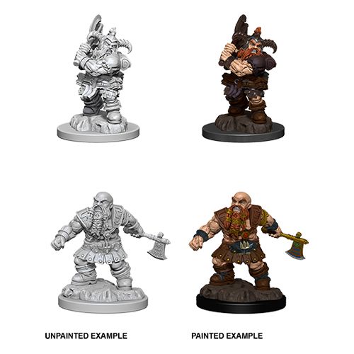 Nolzur`s Marvelous Unpainted Miniatures: Male Dwarf Barbarian