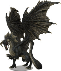 Adult Black Dragon Premium Figure