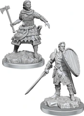 Dungeons & Dragons Nolzur's Marvelous Miniatures: Human Fighters