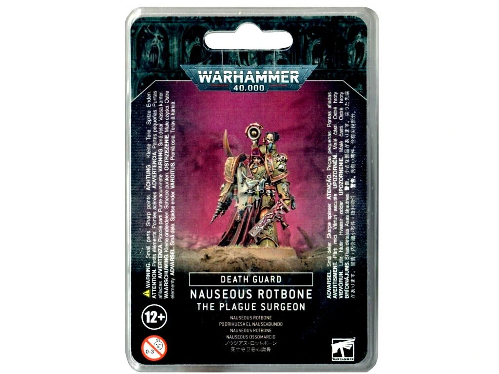 Death Guard: Nauseous Rotbone, the Plague Surgeon
