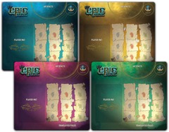 Tiny Epic Cthulhu: 4 Pack Player Mats