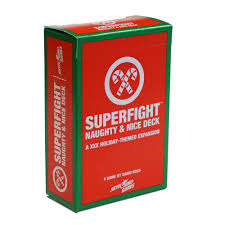 SUPERFIGHT!: Naughty & nice deck