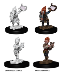 Wizkids Unpainted Minis: Gnome Male Bard