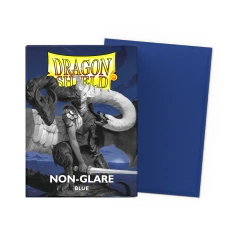 Dragon Shield Standard Sleeves: Non-Glare Matte: Blue (100ct)