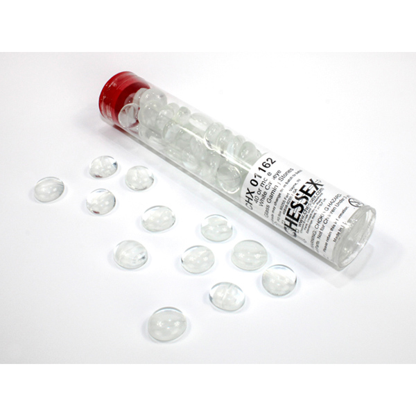 Glass Stones: White Catseye