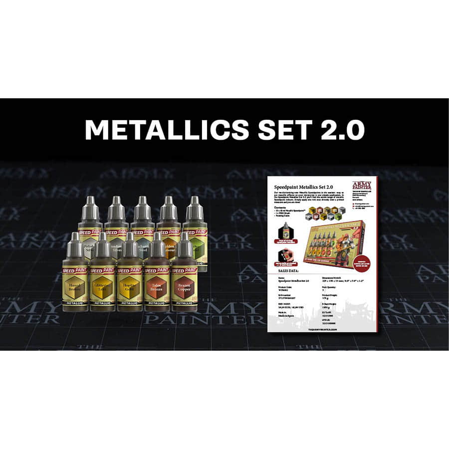 WARPAINTS SPEEDPAINT METALLIC SET 2.0