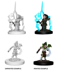 Wizkids Unpainted Minis: Gnome Female Druid