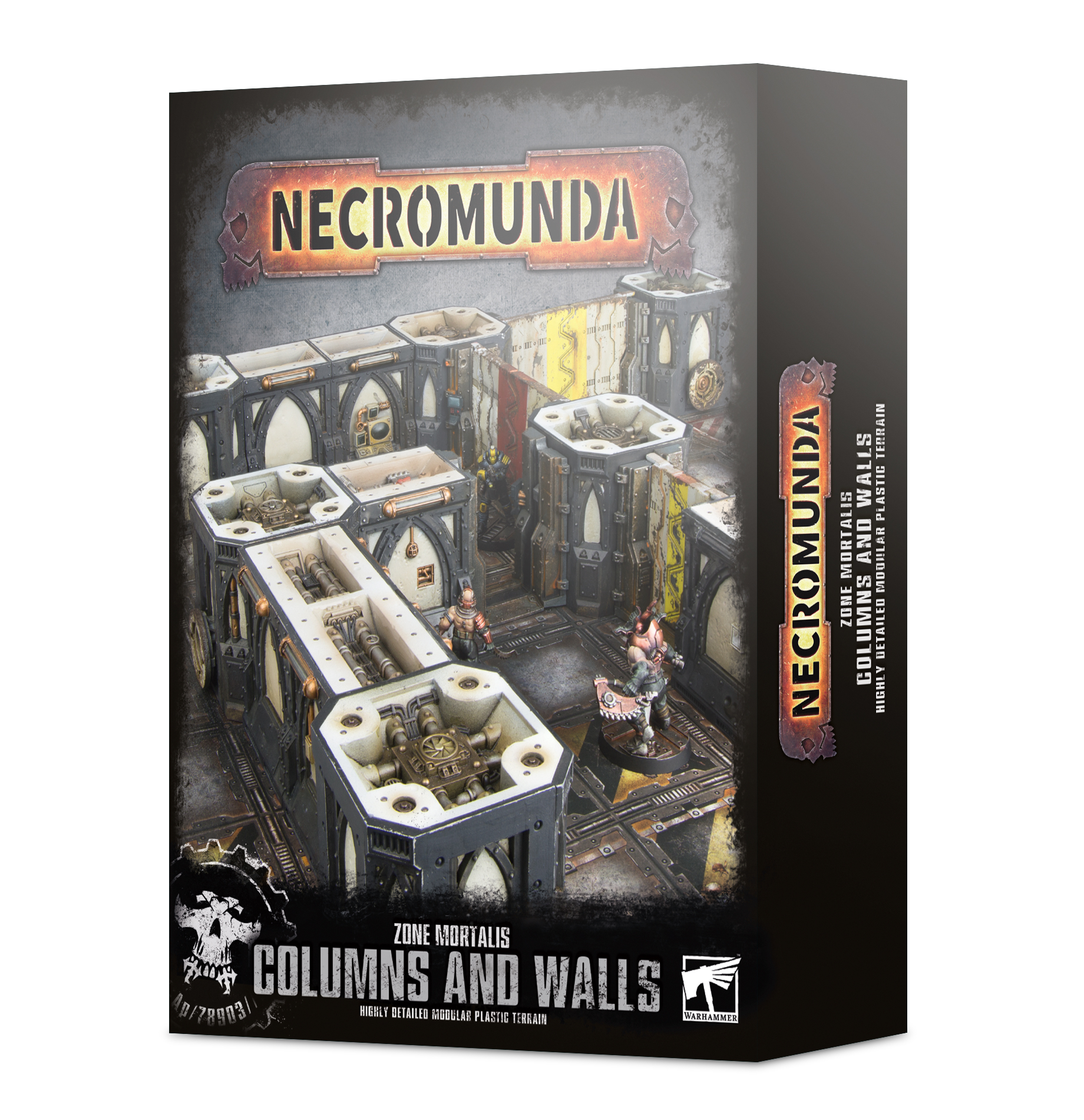 Necromunda Zone Mortalis Columns and Walls