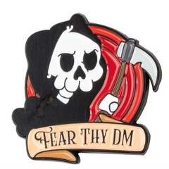 Monster Collectible Novelty Pins: Fear Thy DM