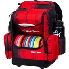 Dynamic Discs Combat Sniper Backpack Disc Golf Bag - Red