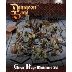 Dungeon Saga: Green Rage Miniature set