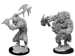 nolzurs marvelous Unpainted miniatures Gnolls