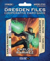 Dresden Files the Coopertive Card Game: expansion 3 Wardens Attack