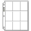 Box of 100 Ultra Pro 9 Pocket Pages