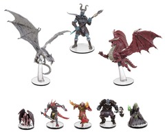 Dungeons & Dragons: Icons of the Realms Set 34 Return of the Dragons Booster Brick (8)