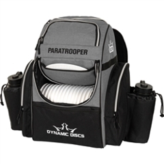 Dynamic Discs Paratrooper Backpack Disc Golf Bag - Heather Grey