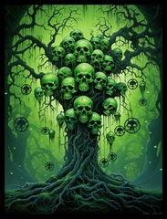 AI Armor: Green/Black Tree of the Dead