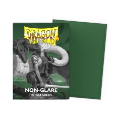 Dragon Shield Standard Sleeves: Non-Glare Matte: Forest Green (100ct)