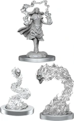 Dungeons & Dragons Nolzur's Marvelous Miniatures: Dark Spellcaster & Flameskulls
