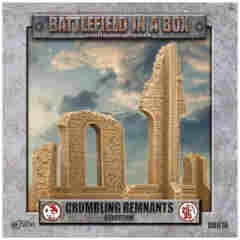 BATTLEFIELD IN A BOX: GOTHIC BATTLEFIELDS: SANDSTONE: 30MM CRUMBLING REMNANTS