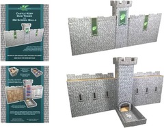 Castle Keep Dice Tower with DM Screen Walls