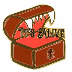 Monster Collectible Novelty Pins: It's Alive Treasure Chest