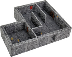 WarLock Tiles: Dungeon Tiles II - Full Height Stone Walls Expansion