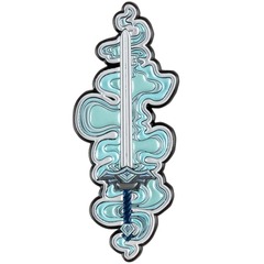 Monster Collectible Novelty Pins: Blue Sword