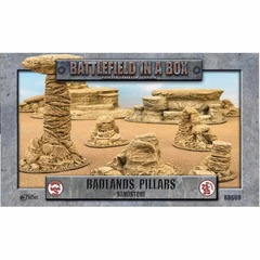 BATTLEFIELD IN A BOX: BADLANDS: SANDSTONE PILLARS