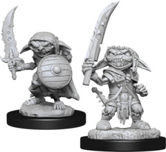 Pathfinder Deep Cuts Unpainted Miniatures: W13 Goblin Fighter  Male