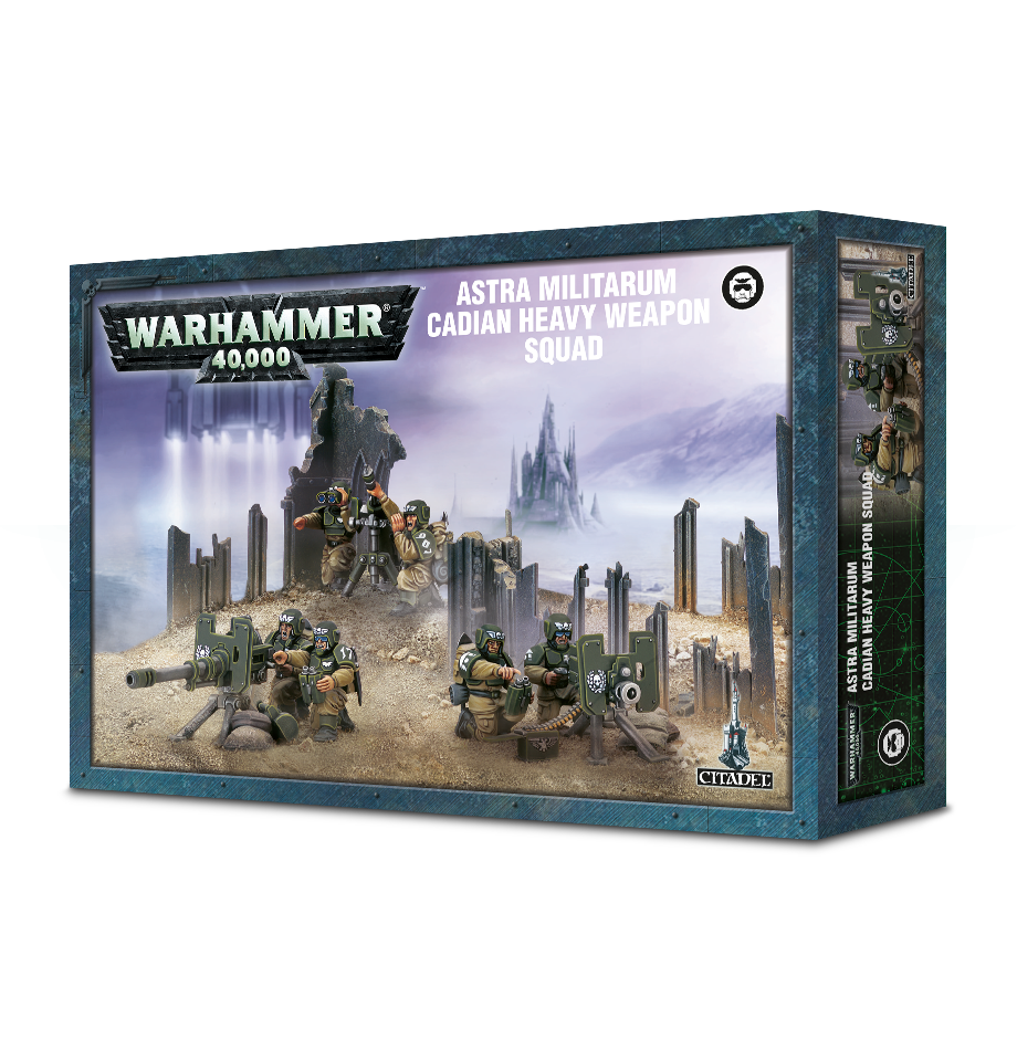 Cadian Heavy Weapon Squad