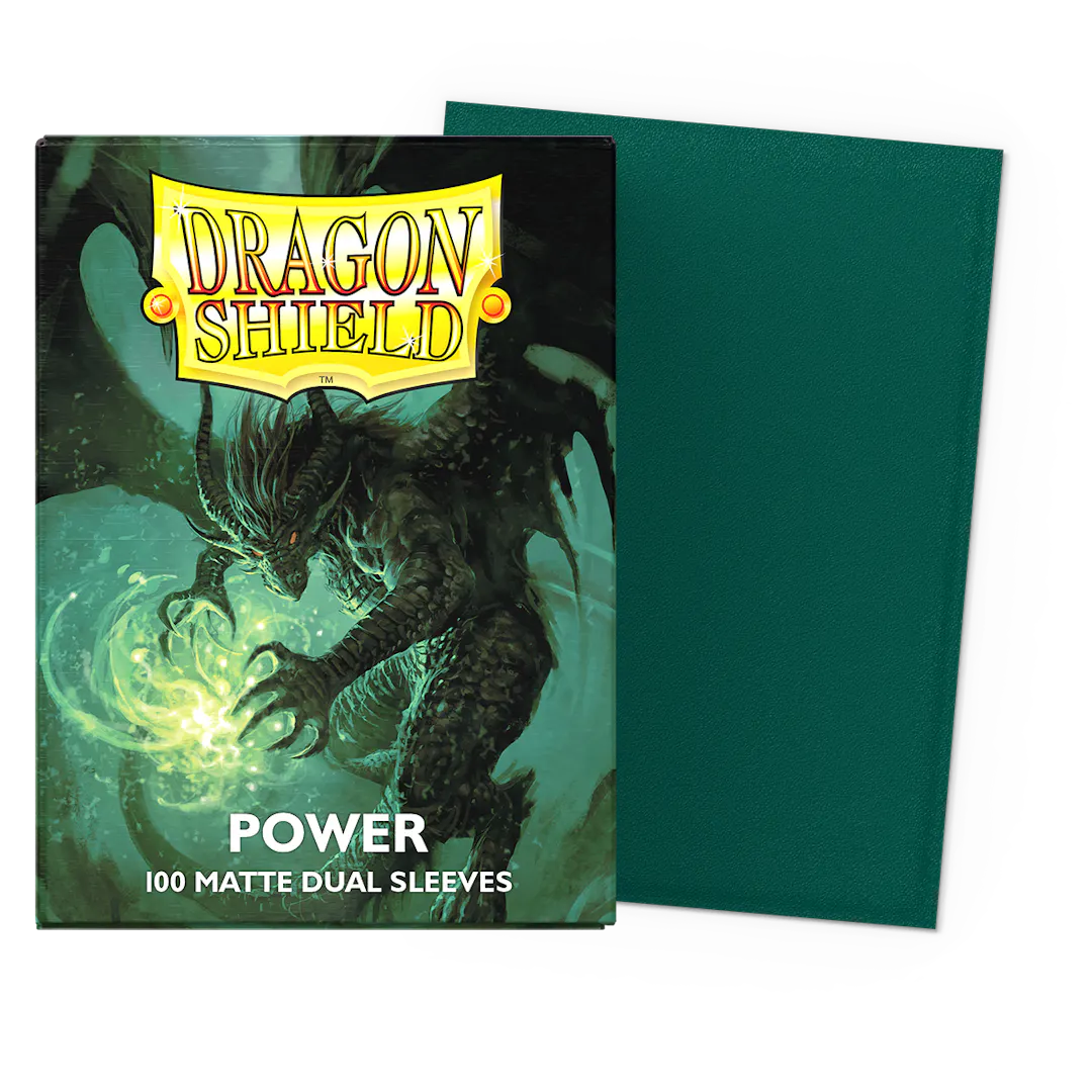 Dragon Shield Sleeves: Power - Dual Matte
