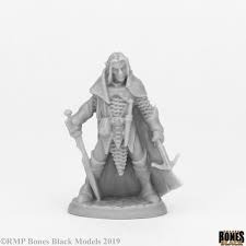 Bones Black: Dark Elf Male Warrior