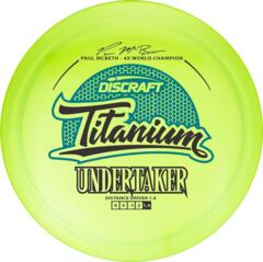 TITANIUM UNDERTAKER PAUL MCBETH SIGNATURE SERIES