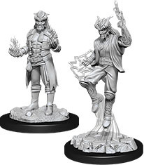 Dungeons & Dragons Nolzur`s Marvelous Unpainted Miniatures: W12 Male Tiefling Sorcerer