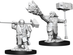 Dungeons & Dragons Nolzur`s Marvelous Unpainted Miniatures  W11 Male Dwarf Cleric